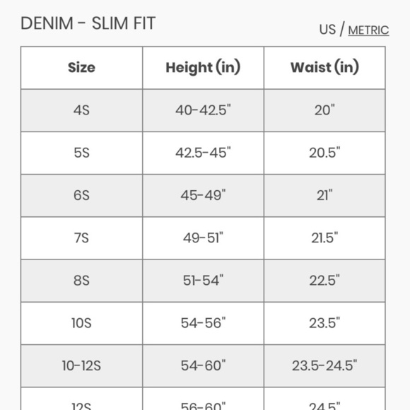 Osh Kosh Straight Cut Dark Wash Jeans Sz: 10R - Picture 10 of 10